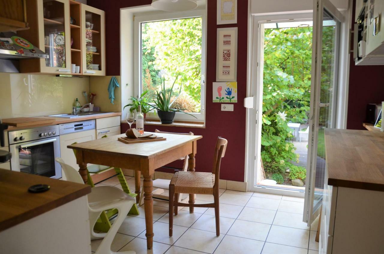 Gästezimmer mit Garten in Fischeln Krefeld Exterior foto