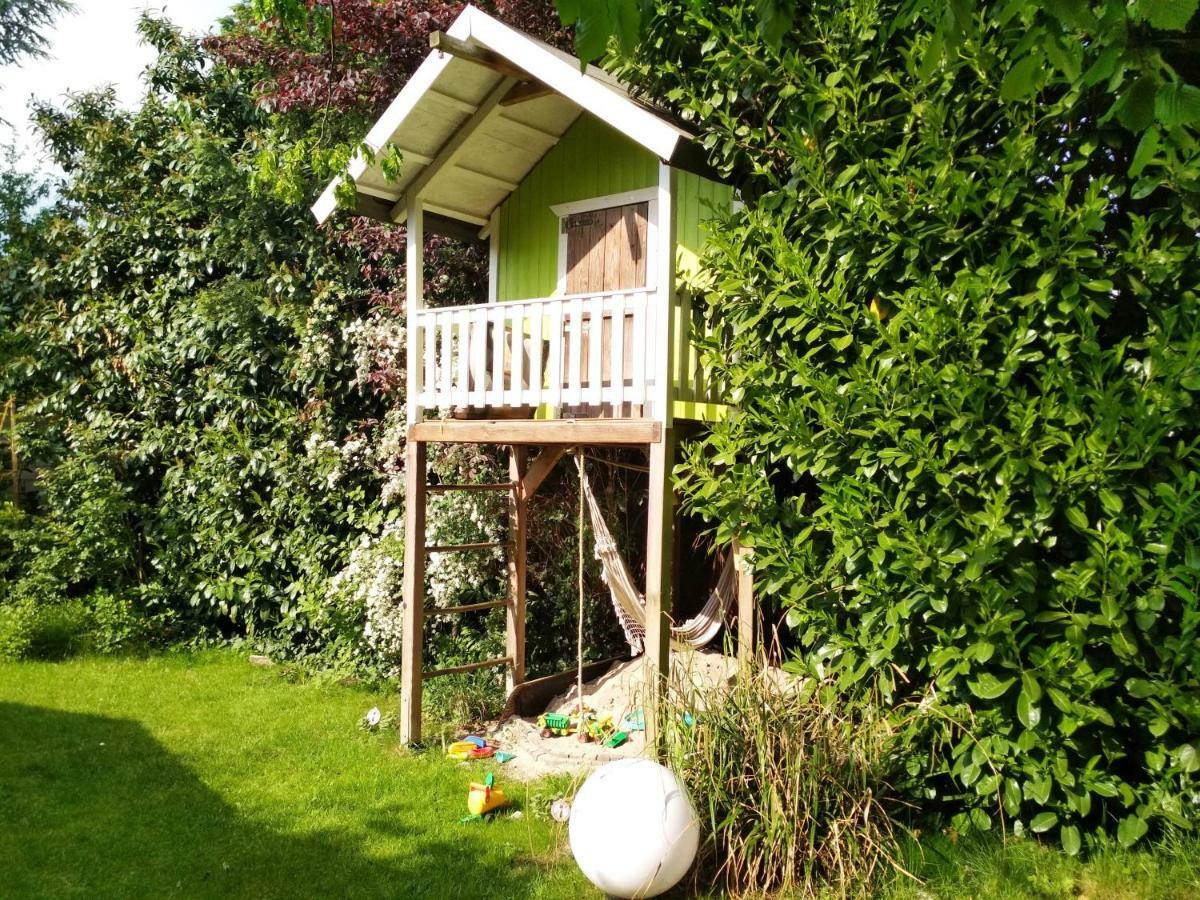 Gästezimmer mit Garten in Fischeln Krefeld Exterior foto