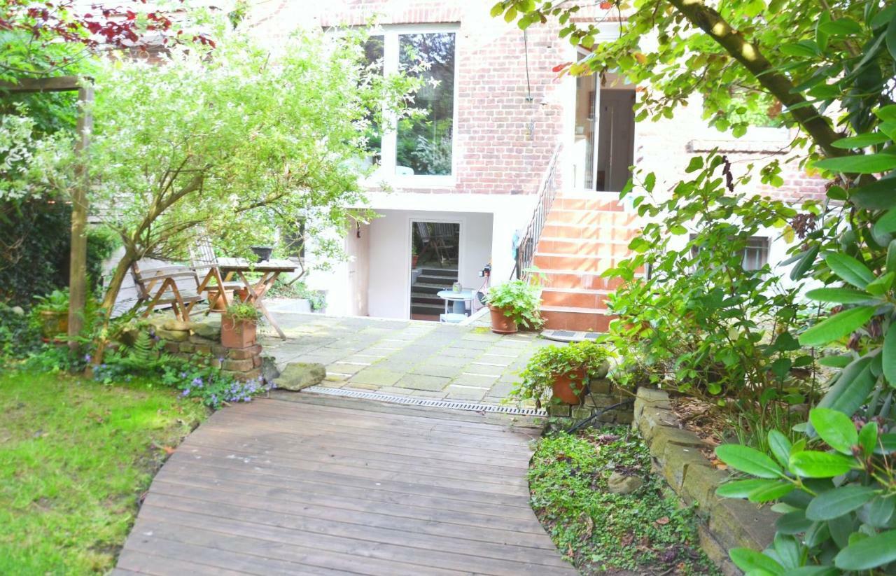 Gästezimmer mit Garten in Fischeln Krefeld Exterior foto