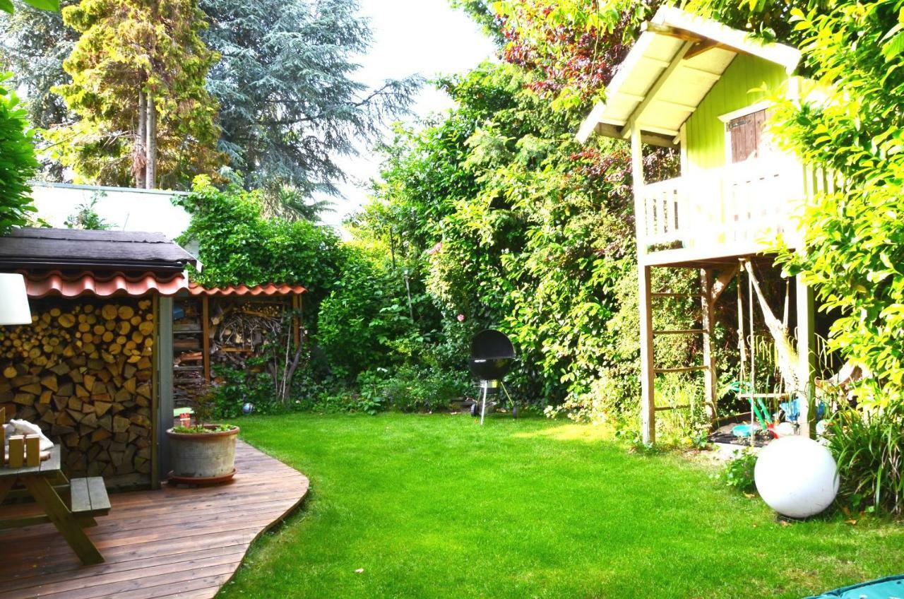 Gästezimmer mit Garten in Fischeln Krefeld Exterior foto